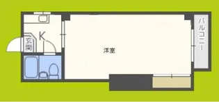 リリアン都島【5階】の間取り
