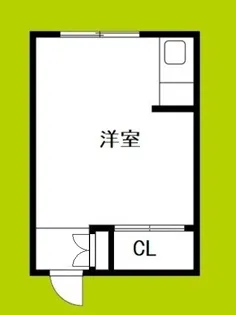 孔雀ハウス【2階】の間取り