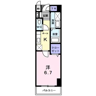SEDNA鶴見緑地【5階】の間取り