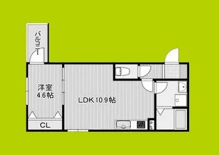 LE COCON【3階】の間取り