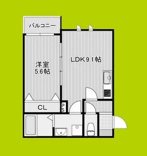 LE COCON【3階】の間取り