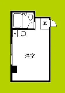 杉本スカイハイツ【5階】の間取り