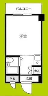 ベルメゾン南江口【8階】の間取り