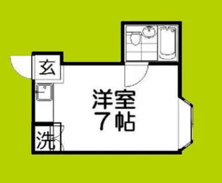 ノアーズアーク北堀江【2階】の間取り