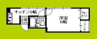 上汐泉本ビル【4階】の間取り