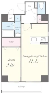 THE TERRACE 天王寺MK【7階】の間取り