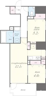 JASPER御堂筋本町【9階】の間取り