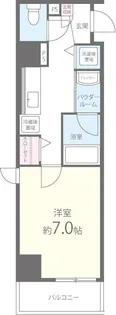 ビヤンポート【3階】の間取り