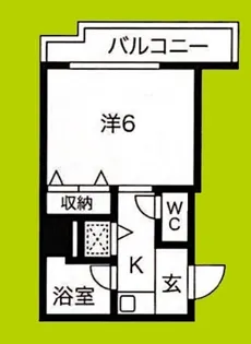 片町コート【4階】の間取り