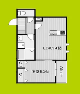 LE COCON【1階】の間取り