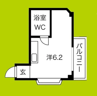 JPアパートメント東住吉III【3階】の間取り