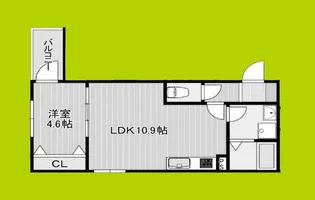 LE COCON【2階】の間取り