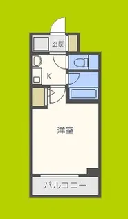 エスリード同心第3【7階】の間取り