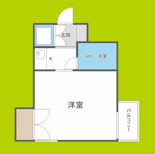 パレ・ドゥ・ナカミヤ【2階】の間取り