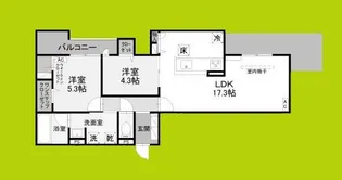 Reve【1階】の間取り
