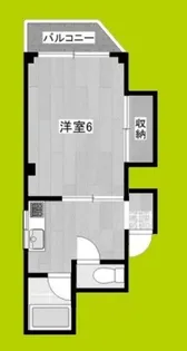 エム・エス・エイ北津守II【1階】の間取り