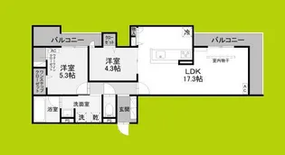 Reve【2階】の間取り