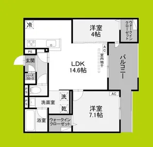 Reve【3階】の間取り