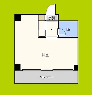 M’プラザ都島【5階】の間取り