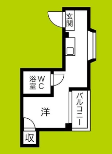 エホール東田辺【3階】の間取り