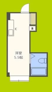 ジオナ野江【8階】の間取り