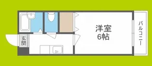 アビテⅡ【2階】の間取り