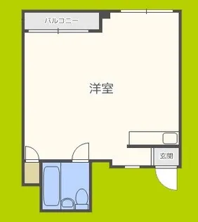 ハイムTT【4階】の間取り