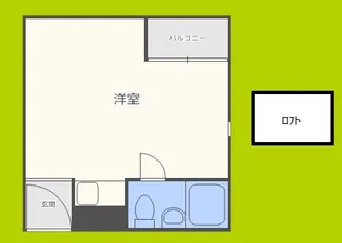 マリンコート【5階】の間取り
