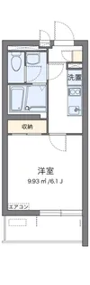 クレイノのぞみA【2階】の間取り
