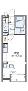 レオネクストNAKAJIMA【2階】の間取り