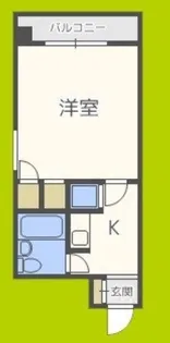 トーカン東淀川キャステール【9階】の間取り