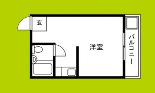 LIVE SPACE大桐【1階】の間取り