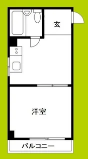 Live space大桐【1階】の間取り