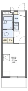 レオパレスアルカディ【2階】の間取り