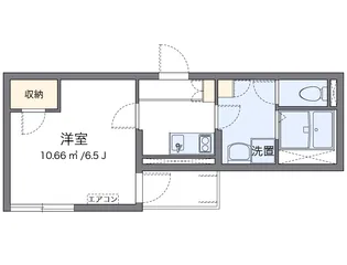 クレイノ清水せいわ【2階】の間取り