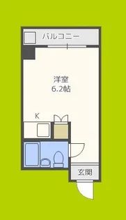 アルテハイム姫島【3階】の間取り