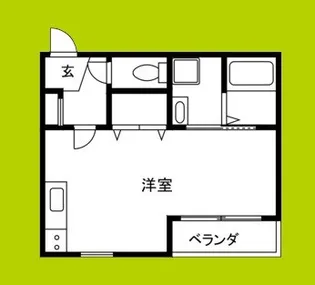 フローリッシュ加美南【2階】の間取り
