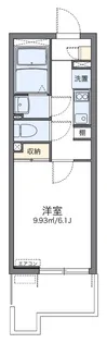 レオネクストラ メイジュ天神橋【1階】の間取り