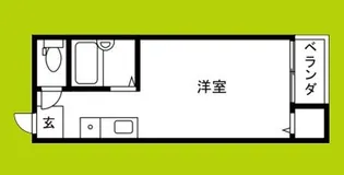 アリーテ今川【1階】の間取り
