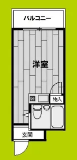 エムテック桑津【3階】の間取り