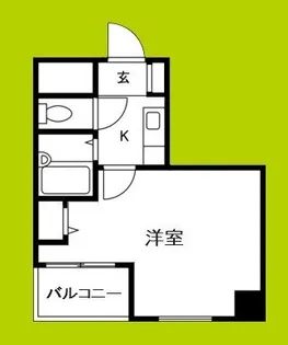 Belong千林【9階】の間取り