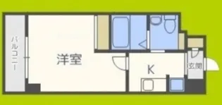 GROOVE NIPPONBASHI【11階】の間取り