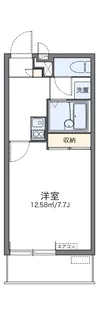 レオパレスサンシャイン箕輪【1階】の間取り