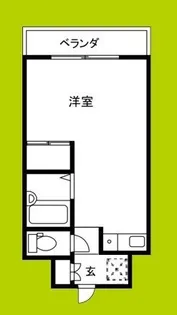シャンテ深江橋【2階】の間取り