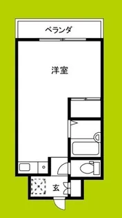 シャンテ深江橋【3階】の間取り