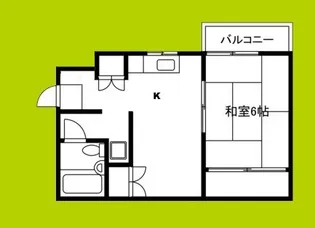 朝日プラザ高津III【5階】の間取り
