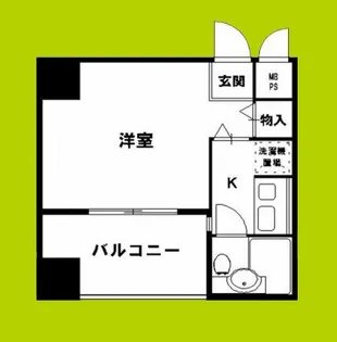 ライオンズマンション江戸堀西公園【3階】の間取り