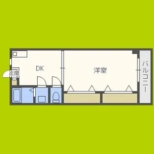 ネオユニベールII【2階】の間取り