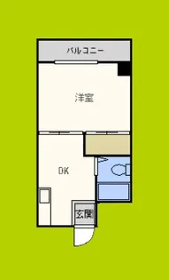 ラパンジール大国Ⅲ【12階】の間取り