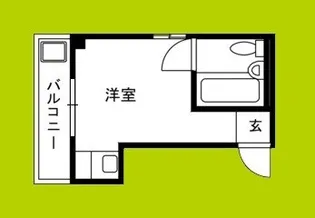 東三国 山真ビル【2階】の間取り
